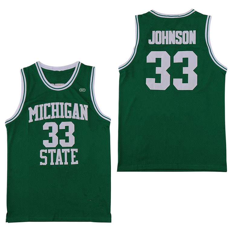 Men Michigan State Spartans #33 Magic Johnson NCAA Nike Authentic Green 1979 College Stitched Basketball Jersey UI41V67AI